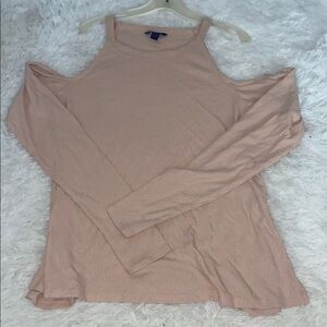 Aeropostale Women's Cold Shoulder Top